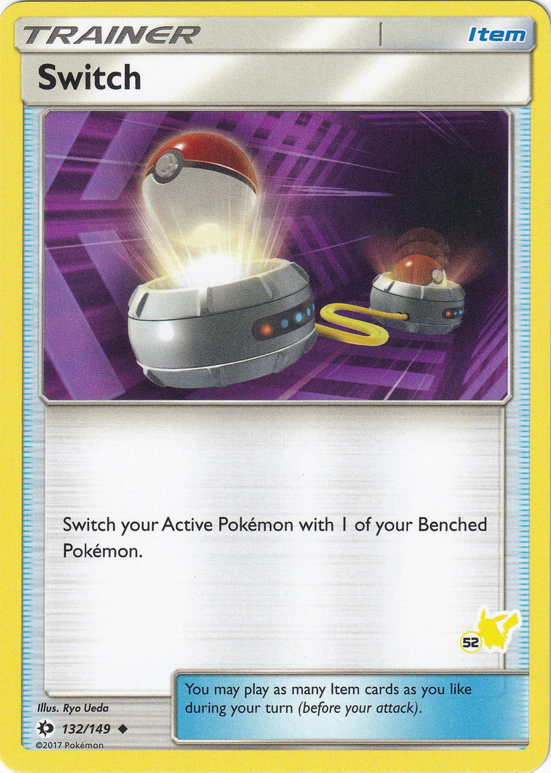 Switch 132 149 52 Pikachu Stamped (132/149) [BTA]