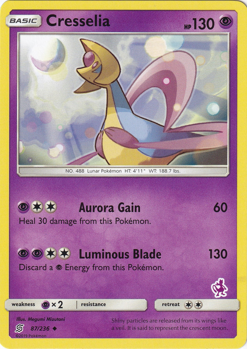Cresselia 87 236 Mewtwo Stamped (087/236) [BTA]