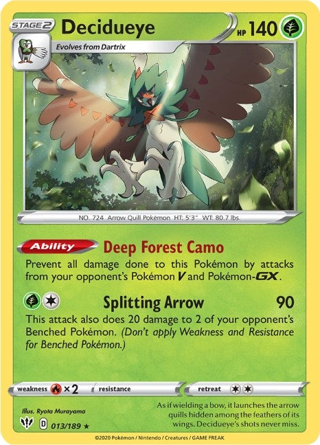 Decidueye (013/189) [SWSH03]