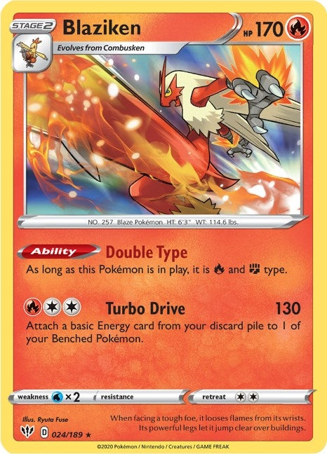 Blaziken (024/189) [SWSH03]