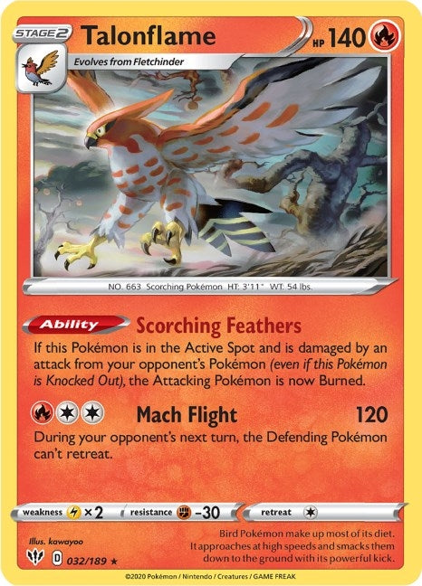 Talonflame (032/189) [SWSH03]