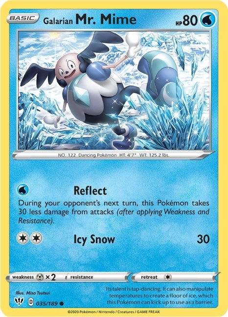 Galarian Mr Mime (035/189) [SWSH03]