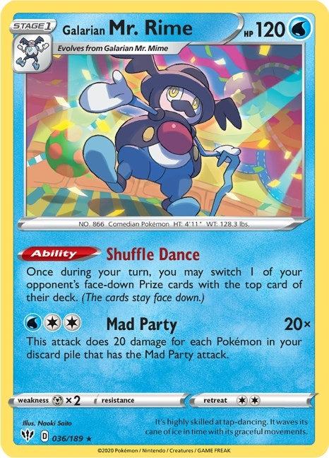 Galarian Mr Rime (036/189) [SWSH03]