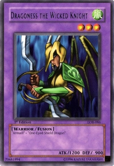 Dragoness the Wicked Knight (LOB-086) [LOB]