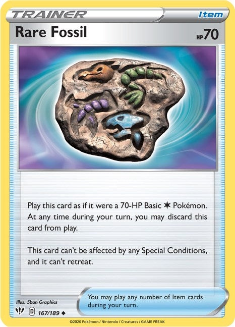 Rare Fossil (167/189) [SWSH03]