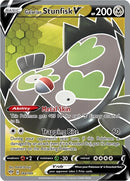 Galarian Stunfisk V Full Art (184/189) [SWSH03]
