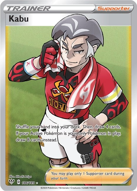 Kabu Full Art (186/189) [SWSH03]