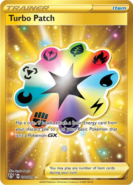 Turbo Patch Secret (200/189) [SWSH03]