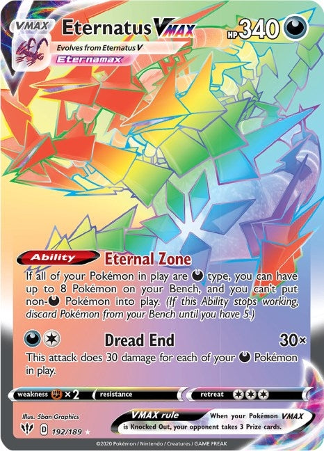 Eternatus VMAX Secret (192/189) [SWSH03]