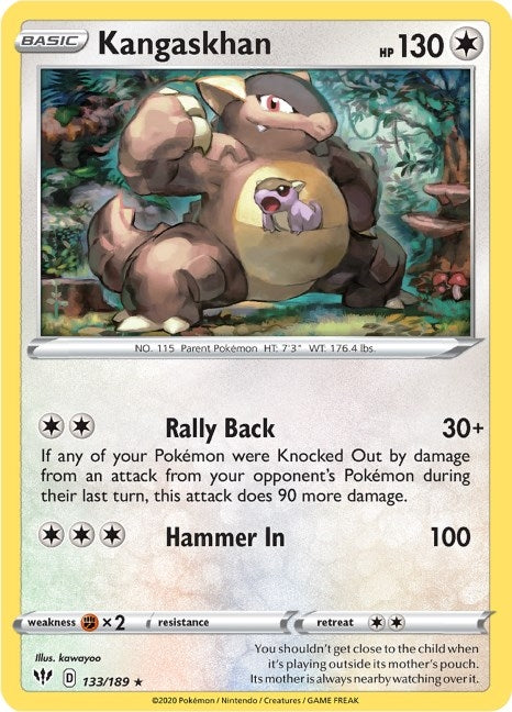 Kangaskhan (133/189) [SWSH03]