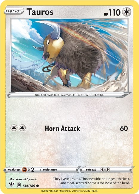 Tauros (134/189) [SWSH03]