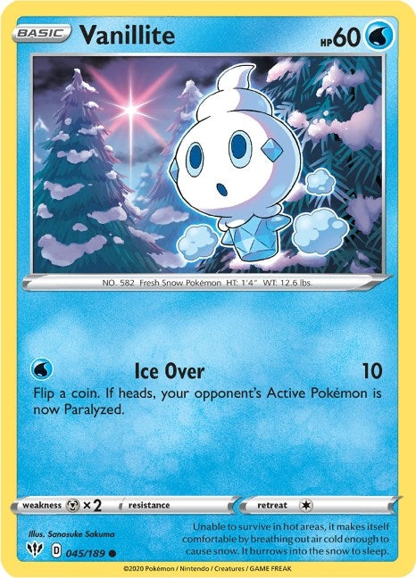Vanillite (045/189) [SWSH03]