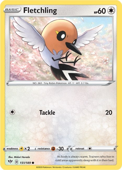 Fletchling (151/189) [SWSH03]