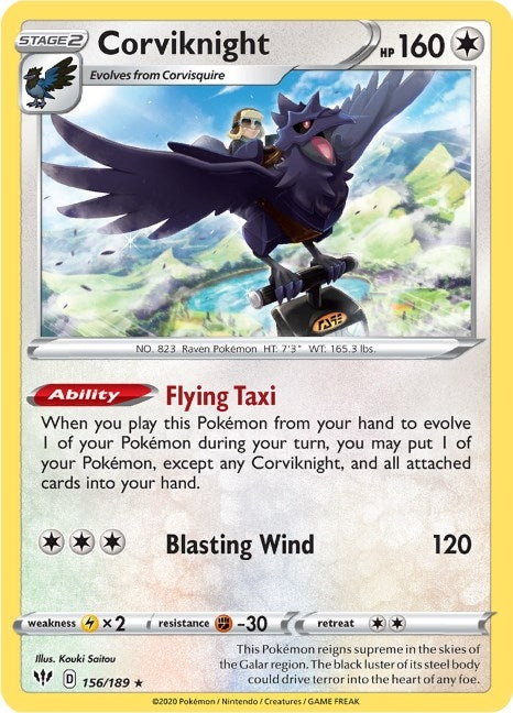 Corviknight (156/189) [SWSH03]