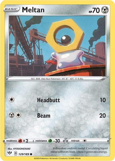 Meltan (129/189) [SWSH03]