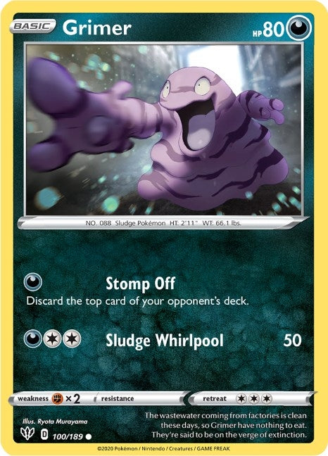 Grimer (100/189) [SWSH03]