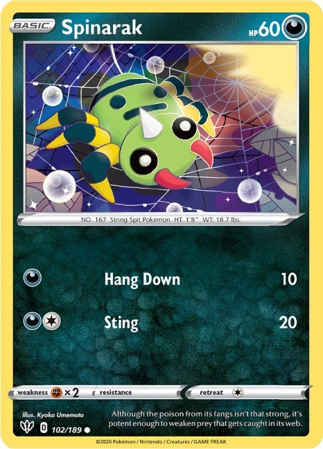 Spinarak (102/189) [SWSH03]