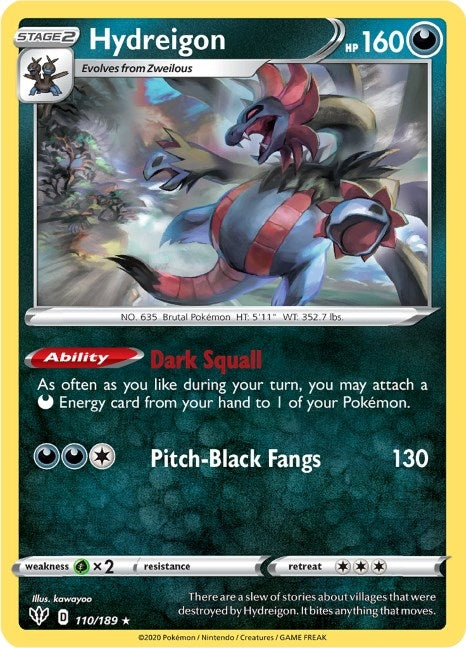 Hydreigon (110/189) [SWSH03]