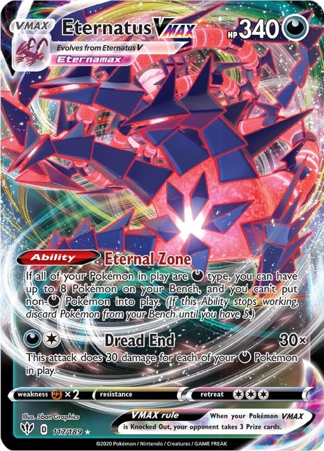 Eternatus VMAX (117/189) [SWSH03]