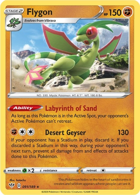Flygon (091/189) [SWSH03]