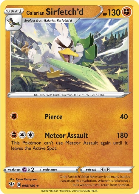Galarian Sirfetchd (098/189) [SWSH03]