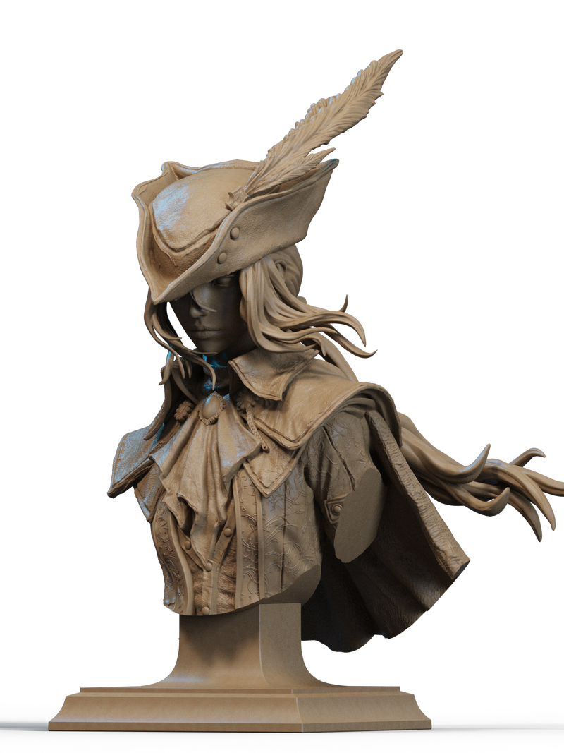 Lady Maria Resin Bust - view 2
