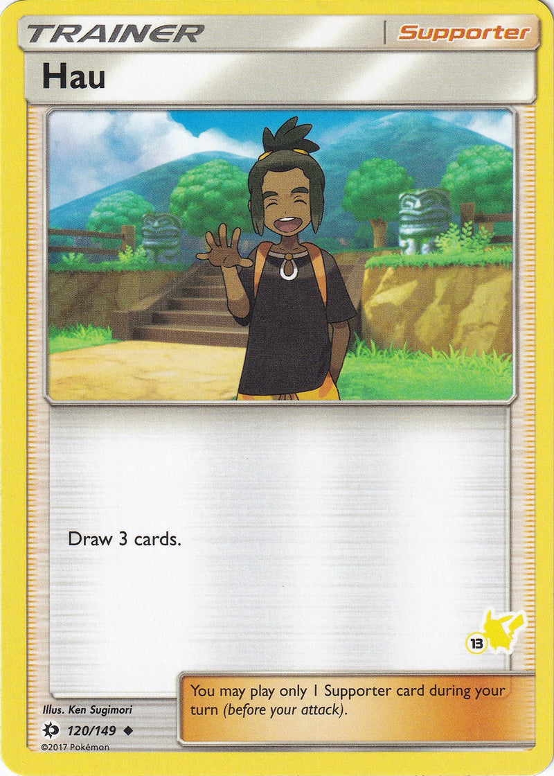 Hau 120 149 13 Pikachu Stamped (120/149) [BTA]