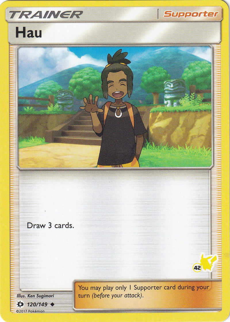 Hau 120 149 42 Pikachu Stamped (120/149) [BTA]
