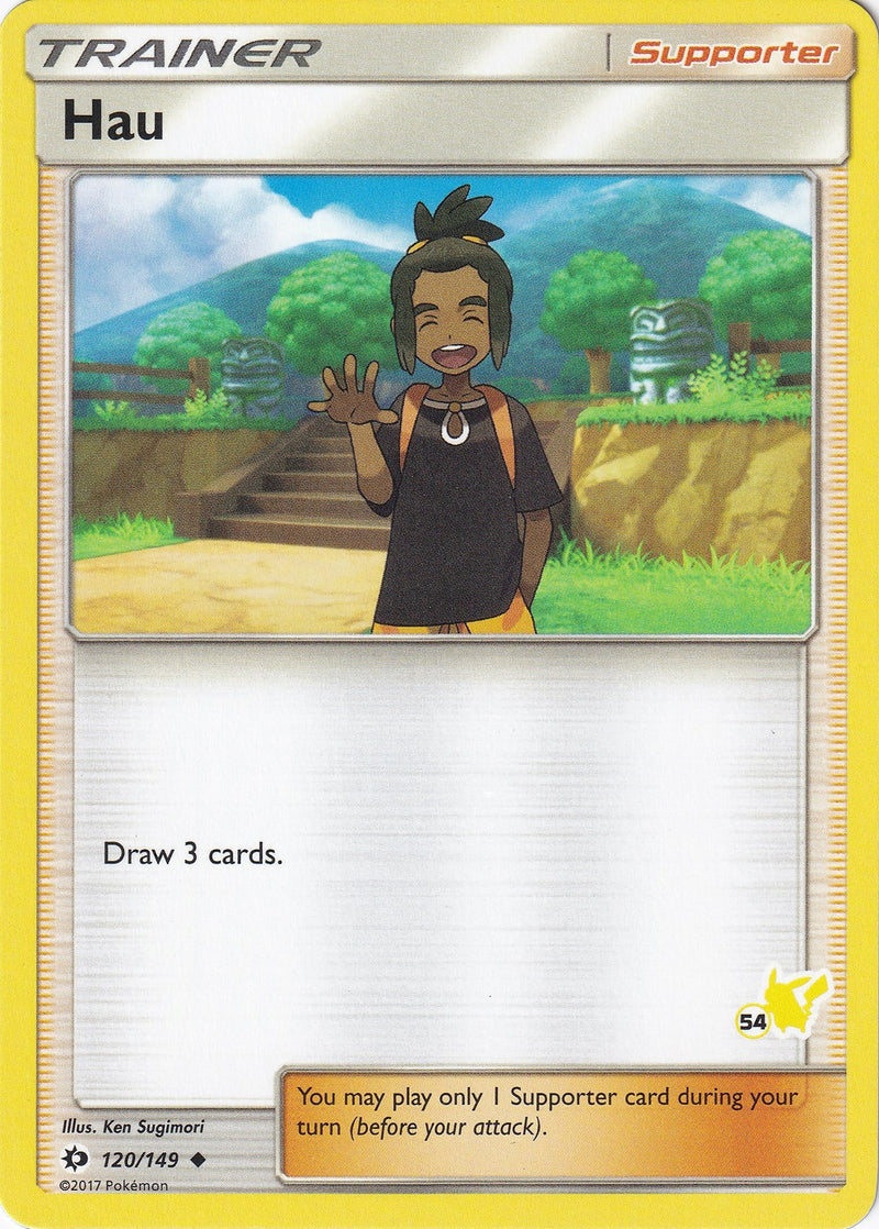 Hau 120 149 54 Pikachu Stamped (120/149) [BTA]