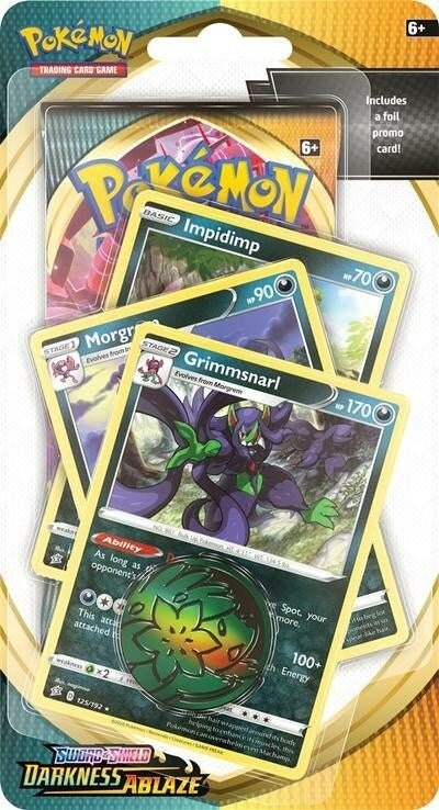 Darkness Ablaze Premium Checklane Blister Grimmsnarl [SWSH03]