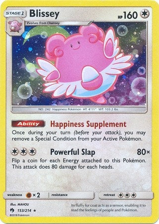 Blissey 153 214 Cosmos Holo (153/214) [MCAP]
