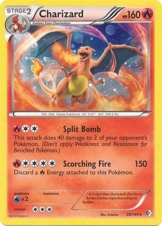 Charizard 20 149 Cosmos Holo (020/149) [BLE]