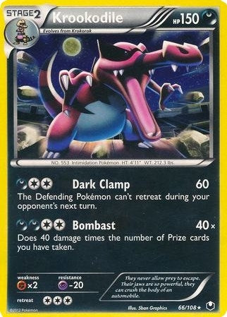 Krookodile 66 108 Cosmos Holo (066/108) [BLE]