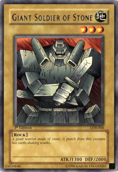 Giant Soldier of Stone (LOB-068) [LOB]