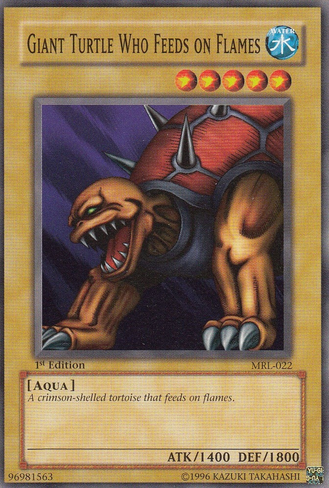 Giant Turtle Who Feeds on Flames (MRL-022) [MRL-EN]