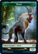 Beast Saproling Double sided Token [2XM]