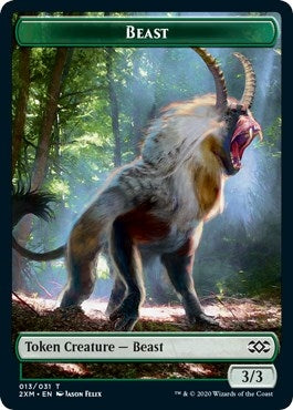 Beast Treasure Double sided Token [2XM]