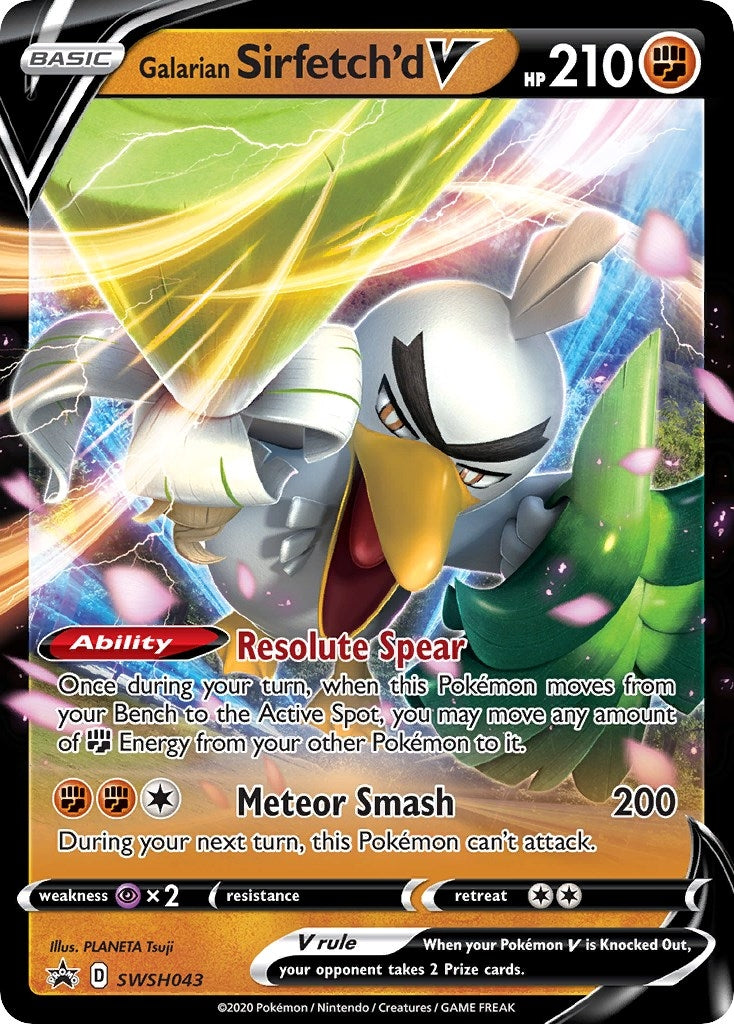 Galarian Sirfetchd V SWSH043 (SWSH043) [SWSD]