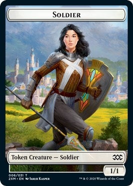 Soldier Squirrel Double sided Token [2XM]