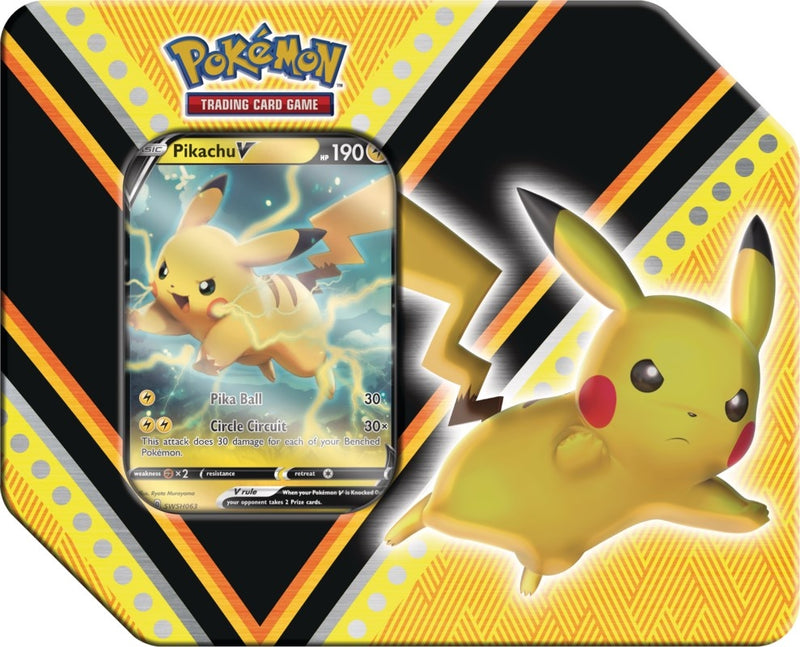 V Powers Tin Pikachu V [MCAP]