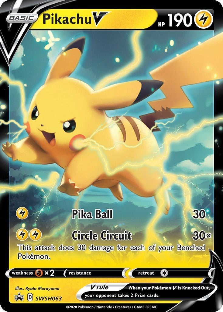 Pikachu V SWSH063 (SWSH063) [SWSD]