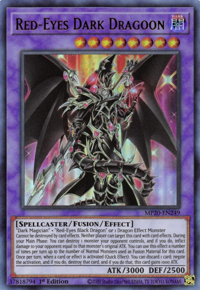 Red Eyes Dark Dragoon (MP20-EN249) [MP20]