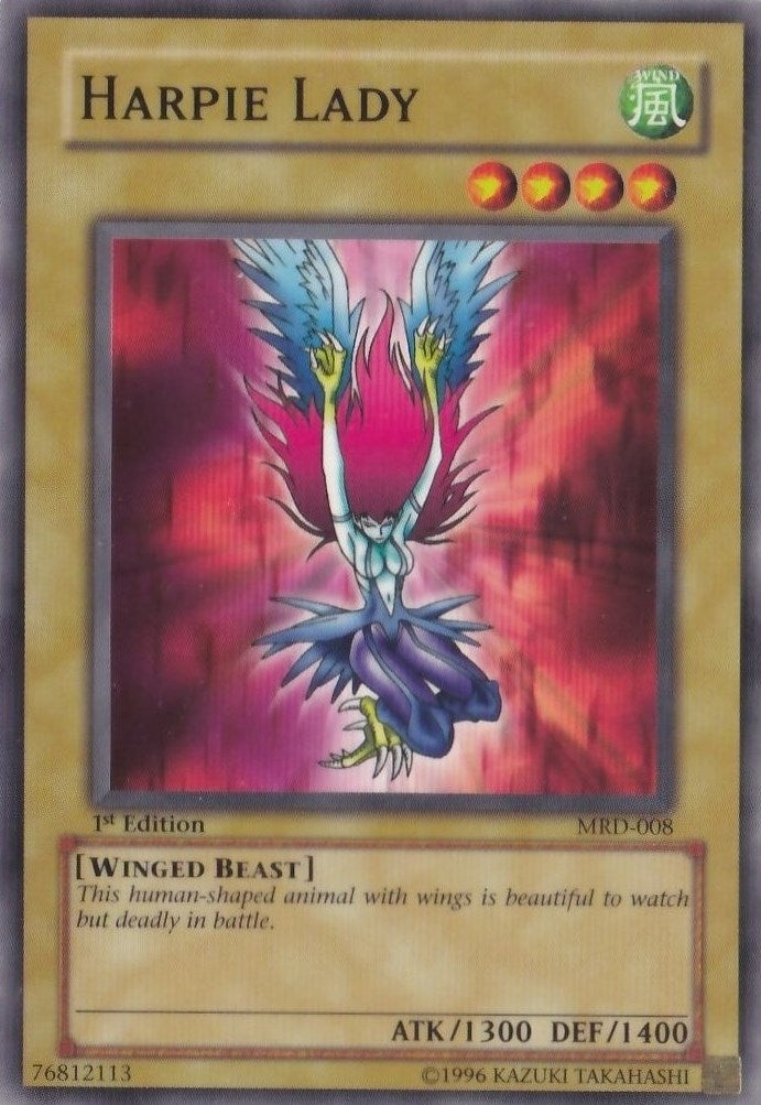 Harpie Lady Original Artwork (MRD-008) [MRD]