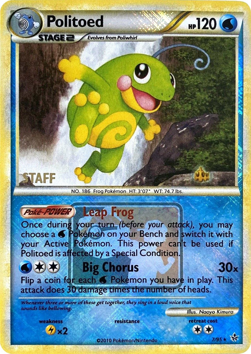 Politoed 7 95 League Promo Staff (007/095) [PR]
