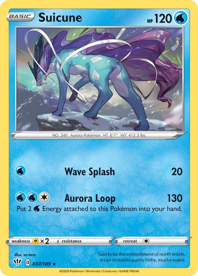 Suicune 37 189 (037/189) [PR]