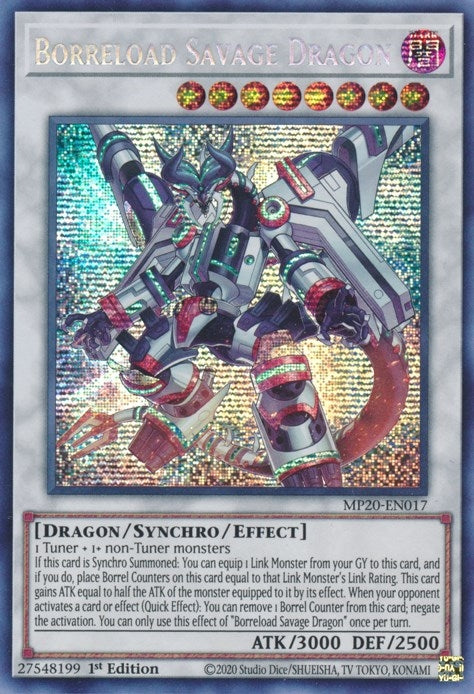 Borreload Savage Dragon (MP20-EN017) [MP20]