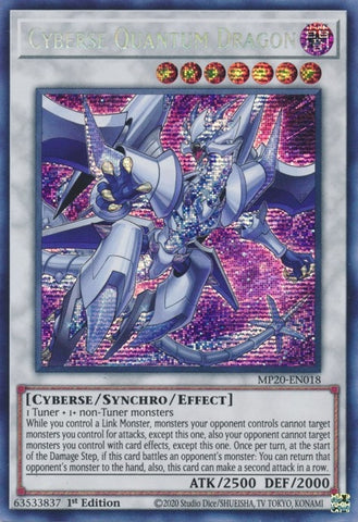 Cyberse Quantum Dragon (MP20-EN018) [MP20]