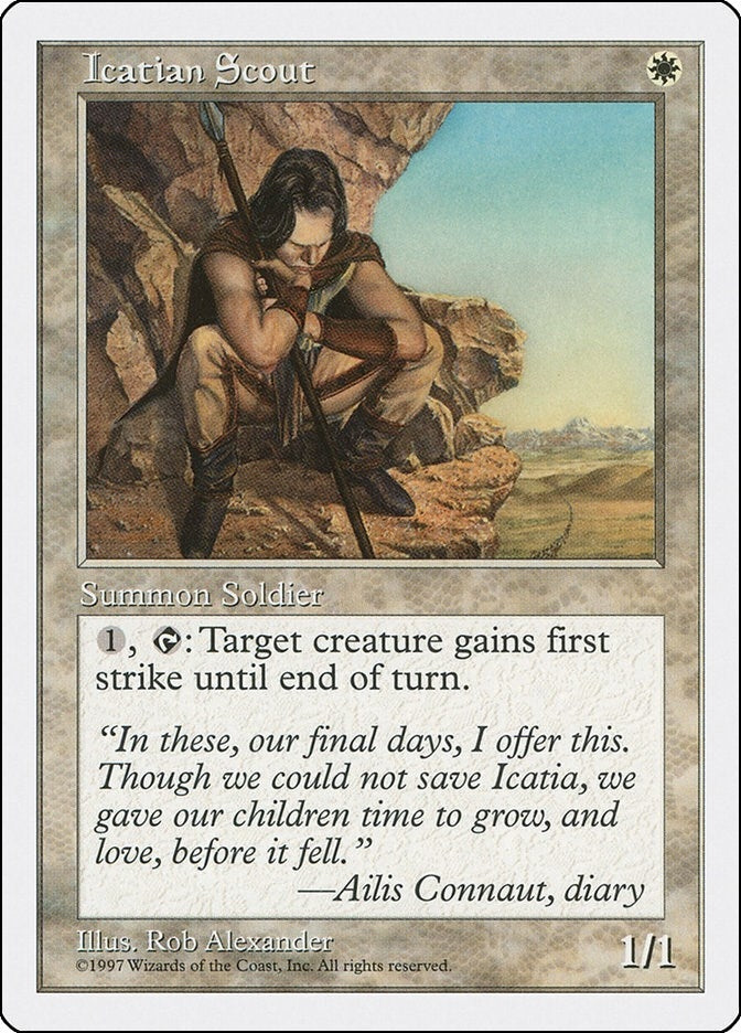 Icatian Scout [5ED]