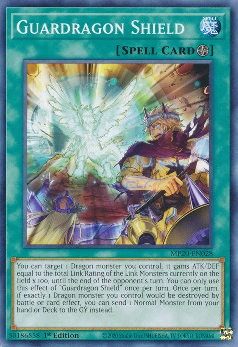 Guardragon Shield (MP20-EN028) [MP20]