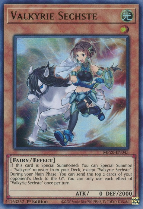 Valkyrie Sechste (MP20-EN043) [MP20]
